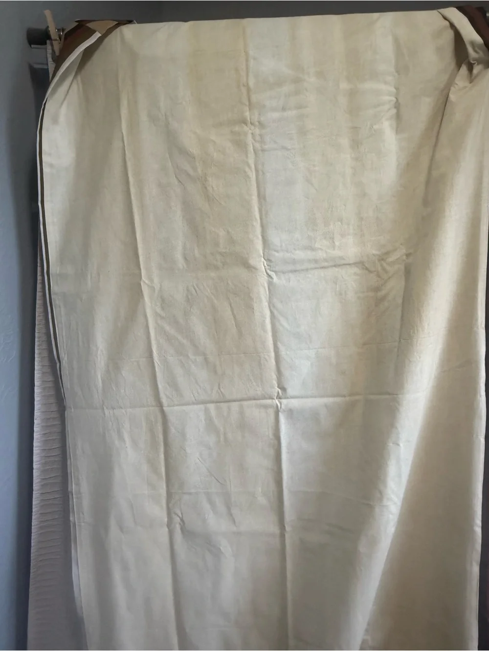 Vintage 1970s era mod design Vera brand drape set.